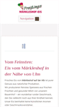 Mobile Screenshot of maerkleshofeis.de